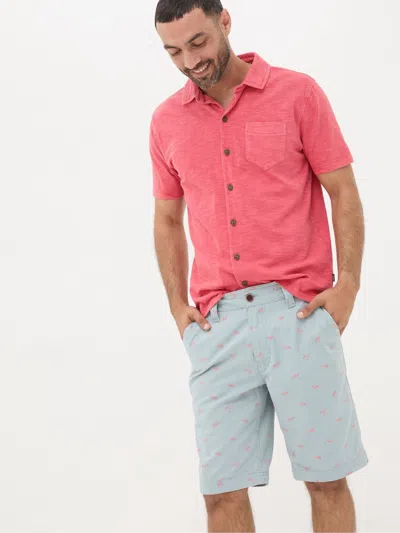 Fat Face Fatface Cove Blue Lobster Print Shorts