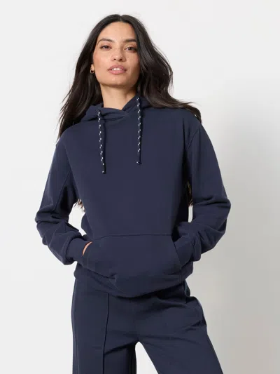 Fat Face Fatface Freya Navy Overhead Hoodie