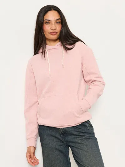 Fat Face Fatface Freya Rose Pink Marl Overhead Hoodie