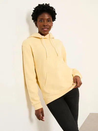Fat Face Fatface Freya Yellow Overhead Hoodie