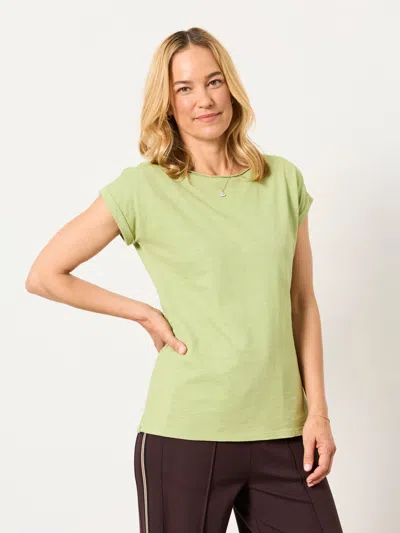 Fat Face Fatface Ivy Light Green Short Sleeve T-shirt