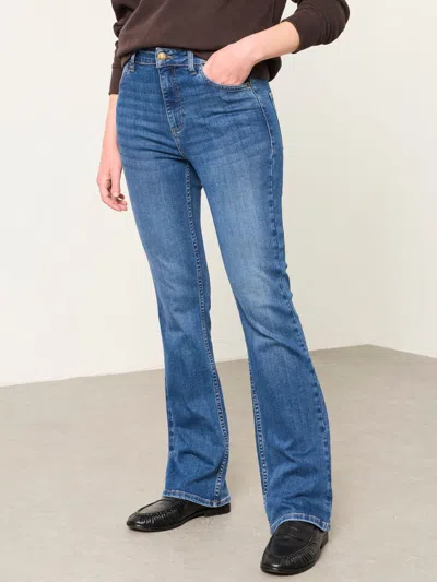 Fat Face Fatface Katrine Denim Dark Blue Bootcut Jean