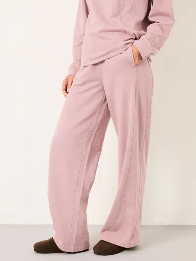 Fat Face Fatface Lilac Purple Panelled Lounge Bottoms