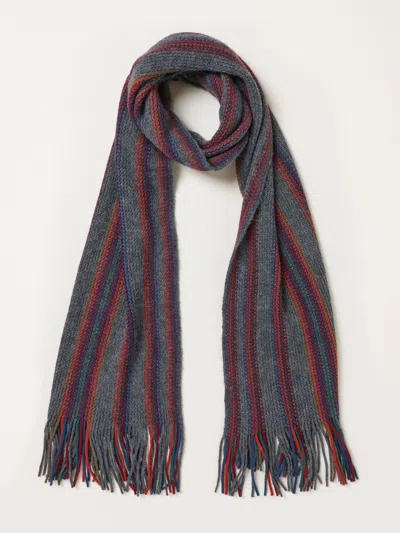 Fat Face Fatface Multi Vertical Stripe Scarf