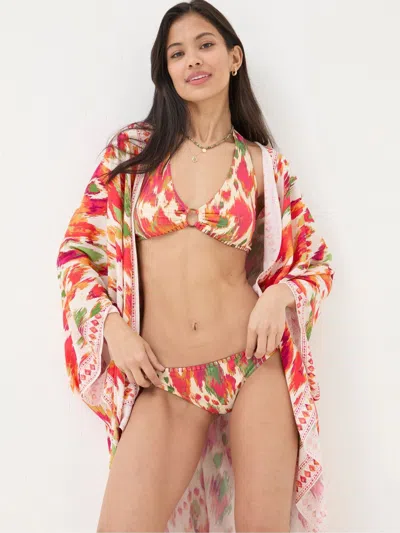 Fat Face Fatface Natural Lora Paradise Ikat Bikini Bottoms