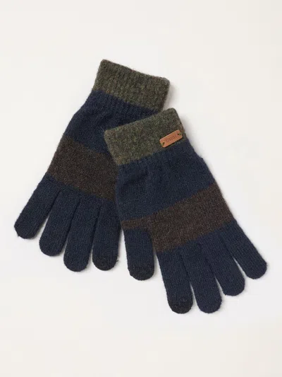 Fat Face Fatface Navy Leo Gloves
