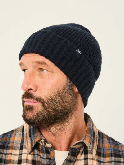 Fat Face Fatface Navy Waffle Beanie