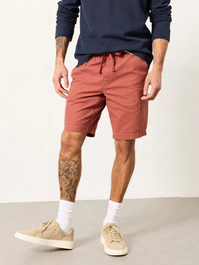 Fat Face Fatface Padstow Terracotta Garment Dye Elasticated Utility Shorts