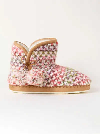 Fat Face Fatface Sara Multi Knit Slipper Boots