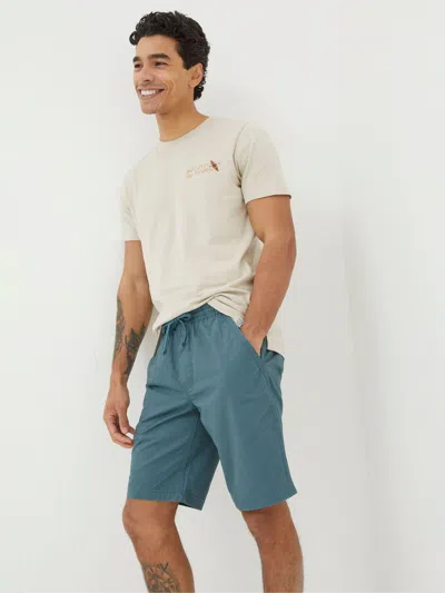 Fat Face Fatface Seaton Green Pull-on Shorts