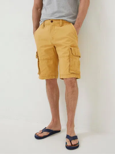Fat Face Fatface Yellow Breakyard Cargo Shorts