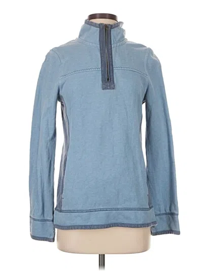 Pre-owned Fat Face Fleece Jacket In Blue