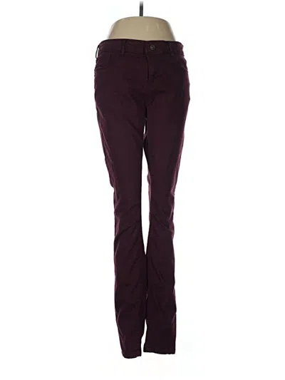 Pre-owned Fat Face Jeans In Burgundy