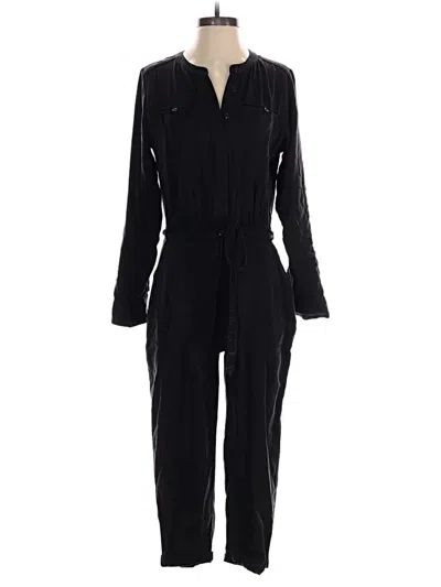Pre-owned Fat Face Jumpsuit In Black