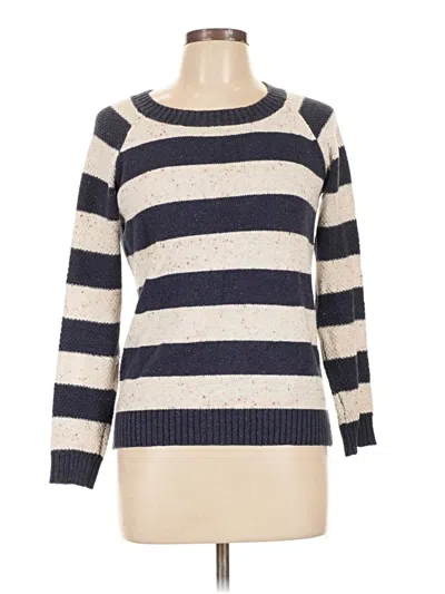Pre-owned Fat Face Pullover Sweater In Blue