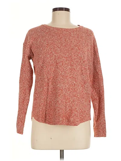 Pre-owned Fat Face Pullover Sweater In Orange