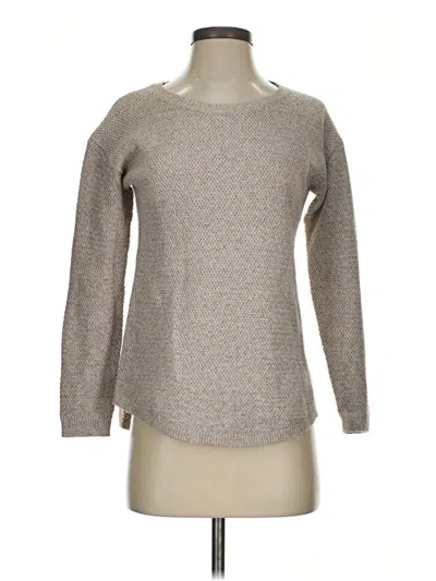 Pre-owned Fat Face Pullover Sweater In Silver
