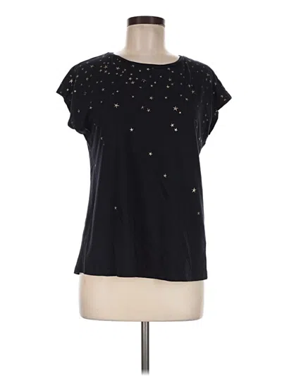 Pre-owned Fat Face Short Sleeve T-shirt In Black