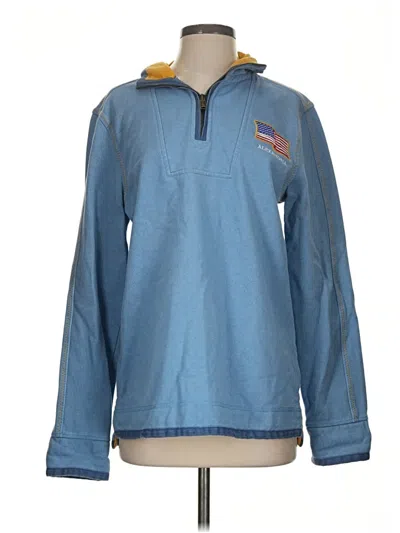 Pre-owned Fat Face Sweatshirt In Blue