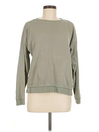 Pre-owned Fat Face Sweatshirt In Green
