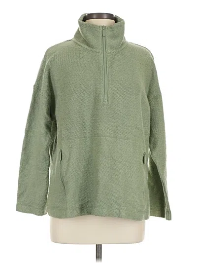 Pre-owned Fat Face Turtleneck Sweater In Green