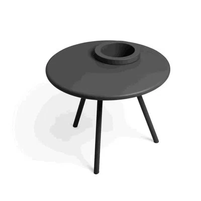 Fatboy Bakkes Outdoor Planter Table In Black