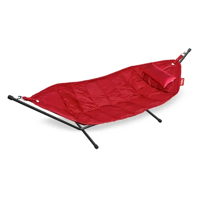 Fatboy Headdemock Deluxe Hammock & Rack In Red