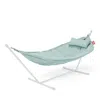 Fatboy Headdemock Superb Hammock (gray Rack) In Seafoam