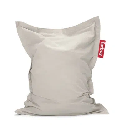 Fatboy Junior Stonewashed Bean Bag In Silver Gray
