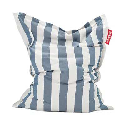 Fatboy Original Outdoor Bean Bag In Stripe Ocean Blue