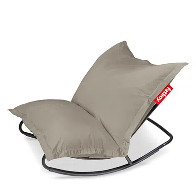 Fatboy Original Slim Outdoor Bean Bag & Rock 'n Roll Bundle In Gray Taupe