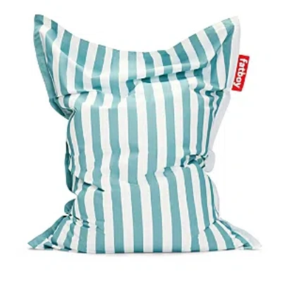 Fatboy Original Slim Outdoor Bean Bag Chair In Stripe Azur
