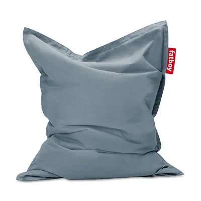Fatboy Original Slim Outdoor Bean Bag In Storm Blue