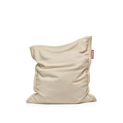 Fatboy Original Slim Sunbrella Bean Bag In Off White 100% Polyester