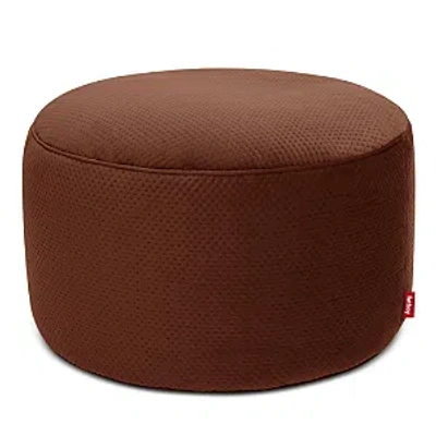 Fatboy Point Large Royal Velvet Pouf In Tobacco