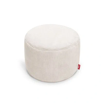 Fatboy Point Recycled Cord Ottoman In Cream