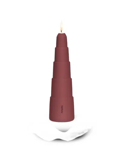 Fatboy Spire Step Tiered Candle Holder In Purple
