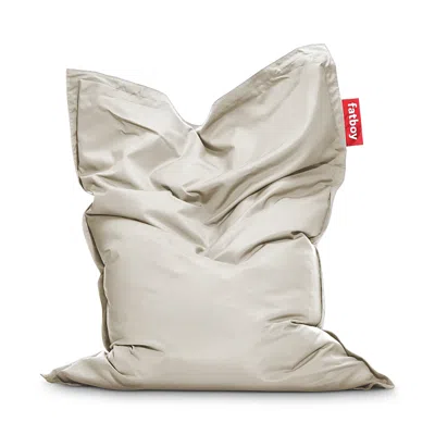 Fatboy The Original Outdoor Lounge Bean Bag In Light Gray
