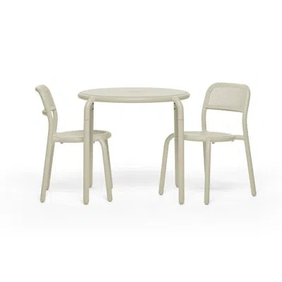 Fatboy Toní Bistreau Outdoor Bistro Table Set With Chairs In Desert