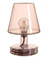 Fatboy Transparent-shade Table Lamp In Pink