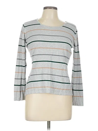 Pre-owned Fate 3/4 Sleeve T-shirt In Gray