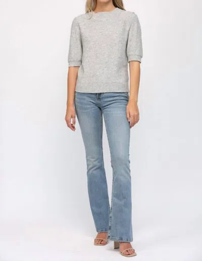 Fate Admina Sweater In Heather Grey