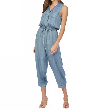 Fate By Lfd Rigsby Tencel Jumpsuit In Denim In Blue