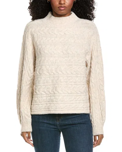 Fate Cable Knit Sweater In Brown