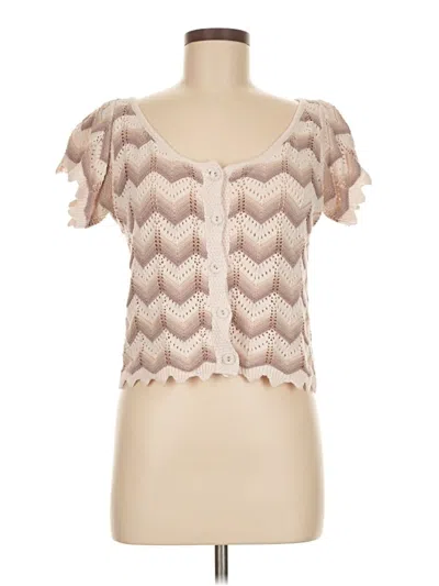 Pre-owned Fate Cardigan Sweater In Pink