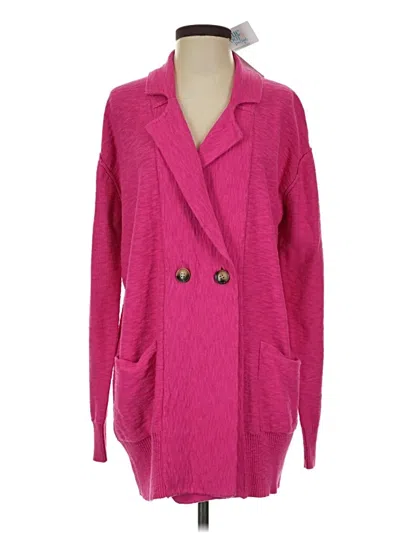 Pre-owned Fate Cardigan Sweater In Pink