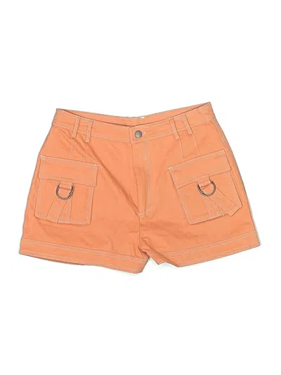 Pre-owned Fate Cargo Shorts In Orange