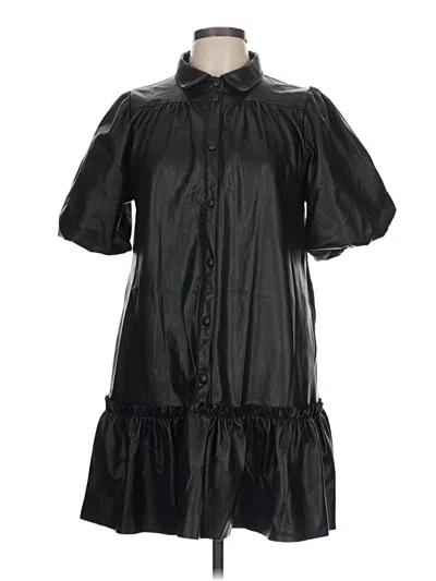 Pre-owned Fate Casual Dress In Black