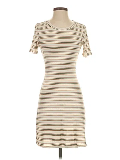 Pre-owned Fate Casual Dress In Tan