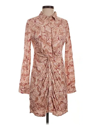 Pre-owned Fate Casual Dress In Tan